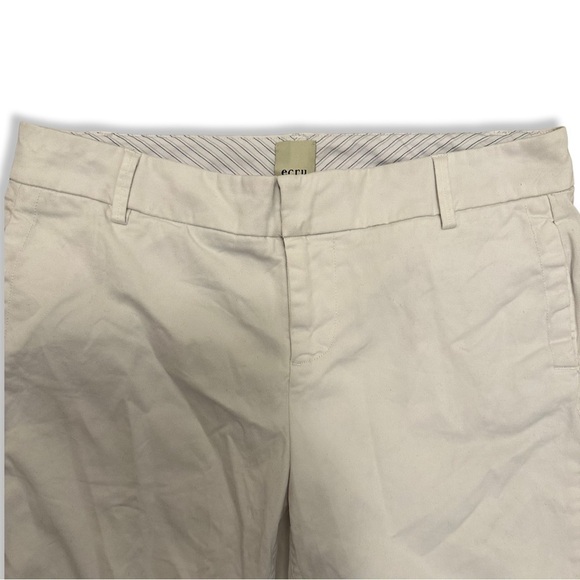 Ecru Nash Bermuda Shorts - Picture 4 of 9